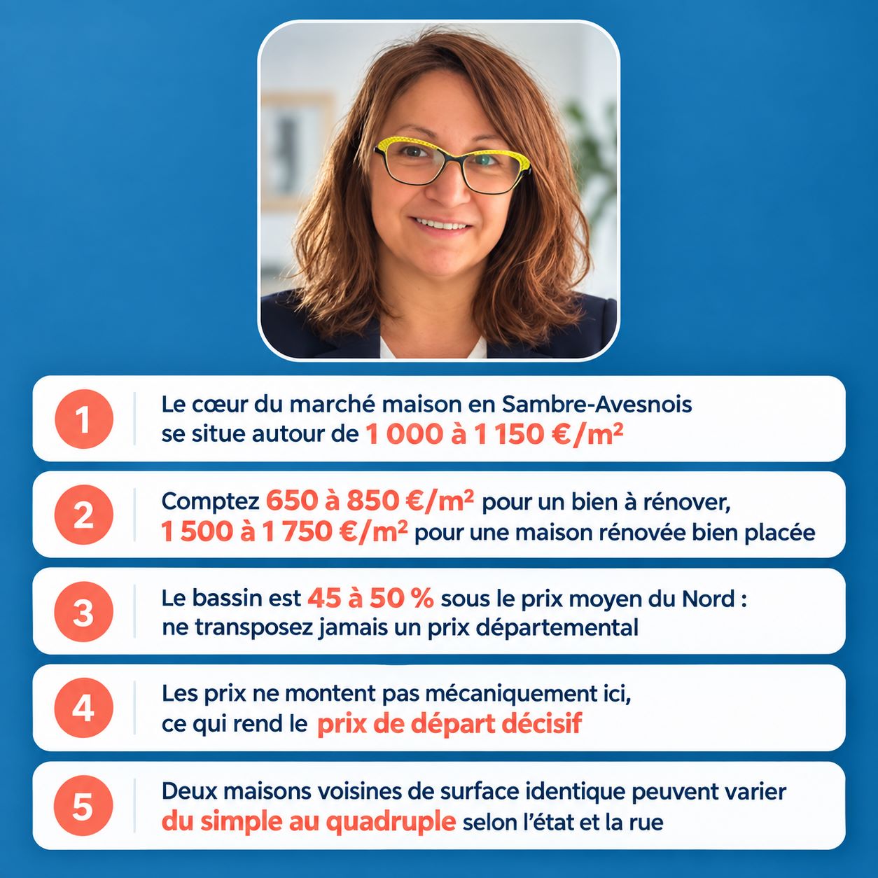 Infographie : estimation d'une maison en Sambre-Avesnois en 2026 par Marine Pagniez