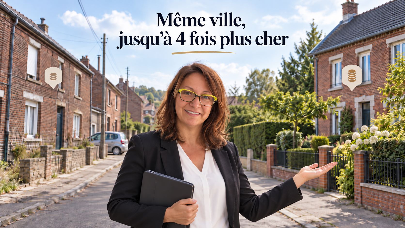 Communes et rues de Sambre-Avesnois : même ville, jusqu'à 4 fois plus cher